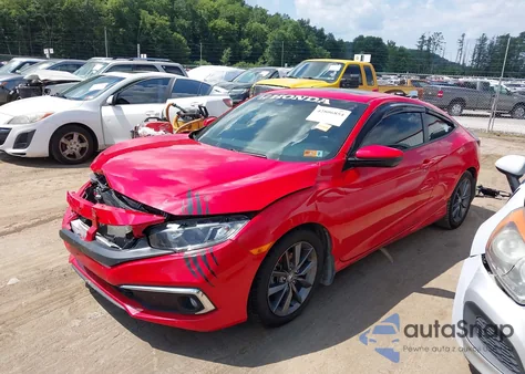 2019 Honda Civic Ex z USA, uszkodzony, nr VIN 2HGFC3B38KH357260
